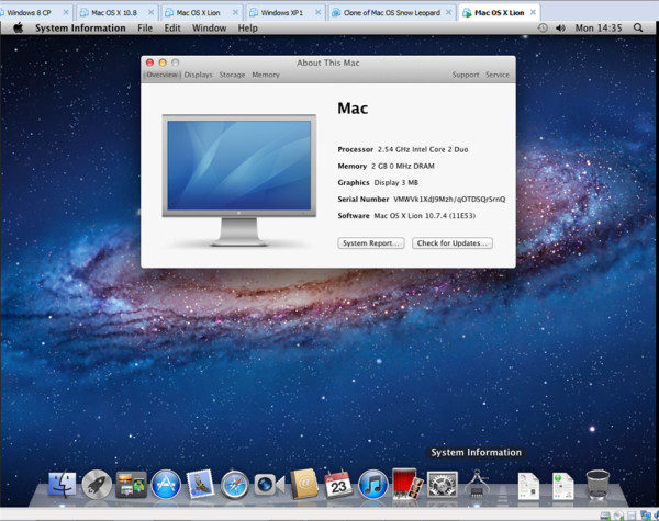 Update my mac to 10.7